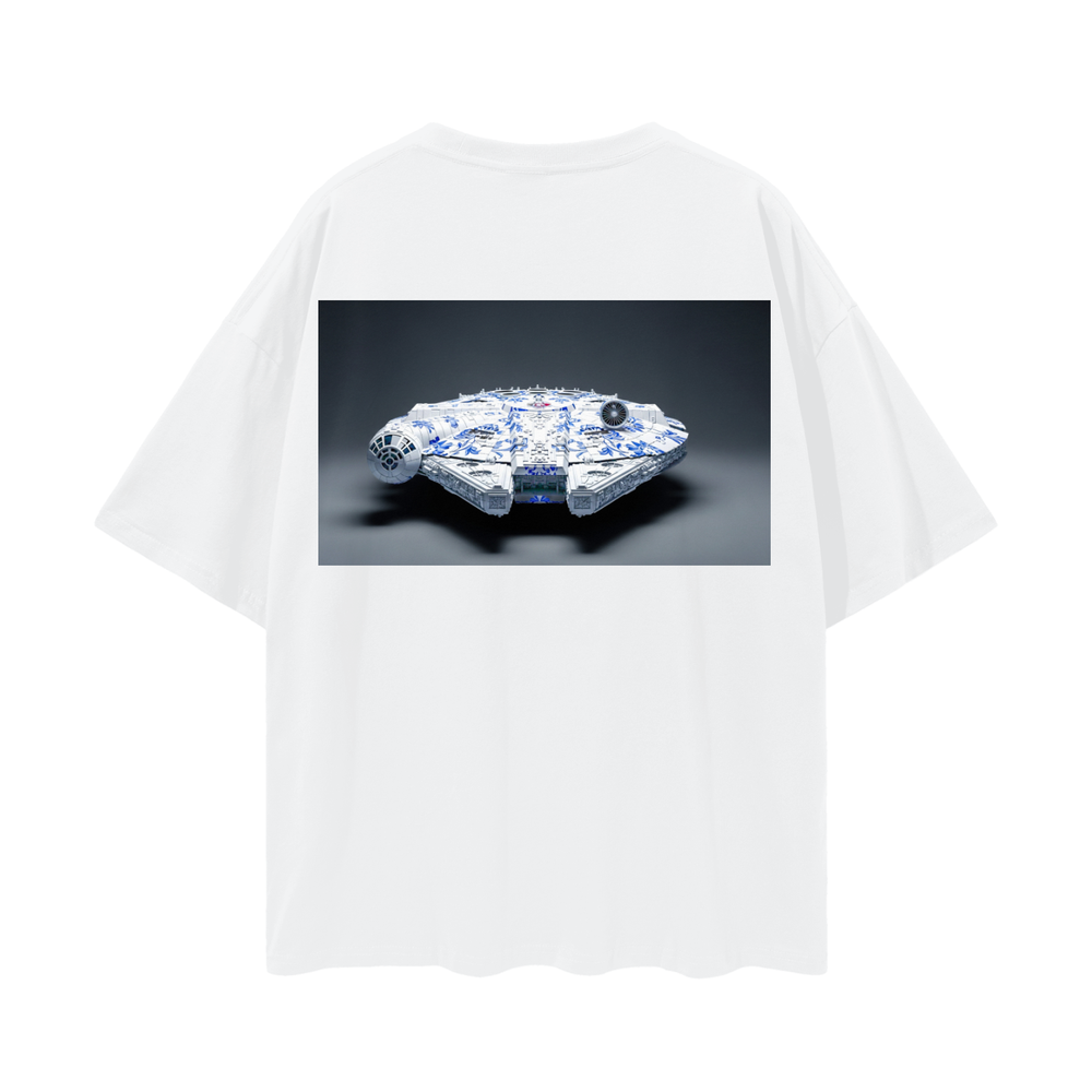 Millennium Flacon Oversize Deep Drop Shoulder Tee - 200 GSM
